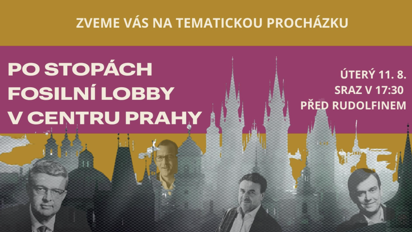 PROCHÁZKA - Po stopách fosilní lobby v centru Prahy